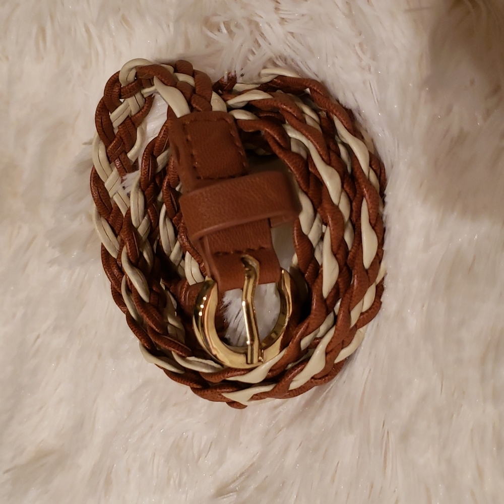 Aldo braided belt,